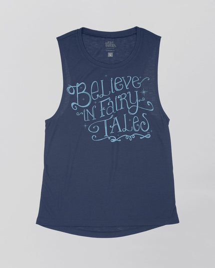 Believe in Fairy Tales Flowy Tank