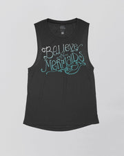 Believe in Mermaids Flowy Tank