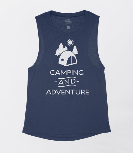Camping and Adventure Flowy Tank