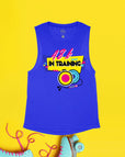 Royal Blue Flowy Tank