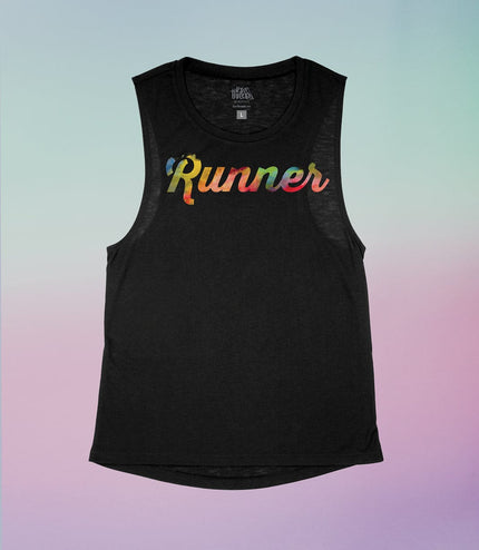 Colorful Runner Flowy Tank