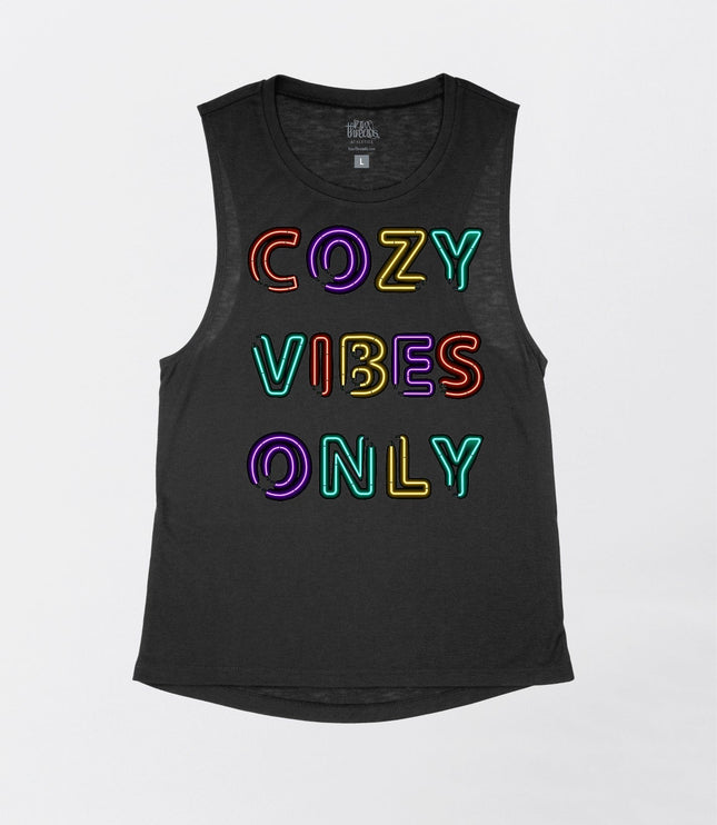 Cozy Vibes Only Flowy Tank