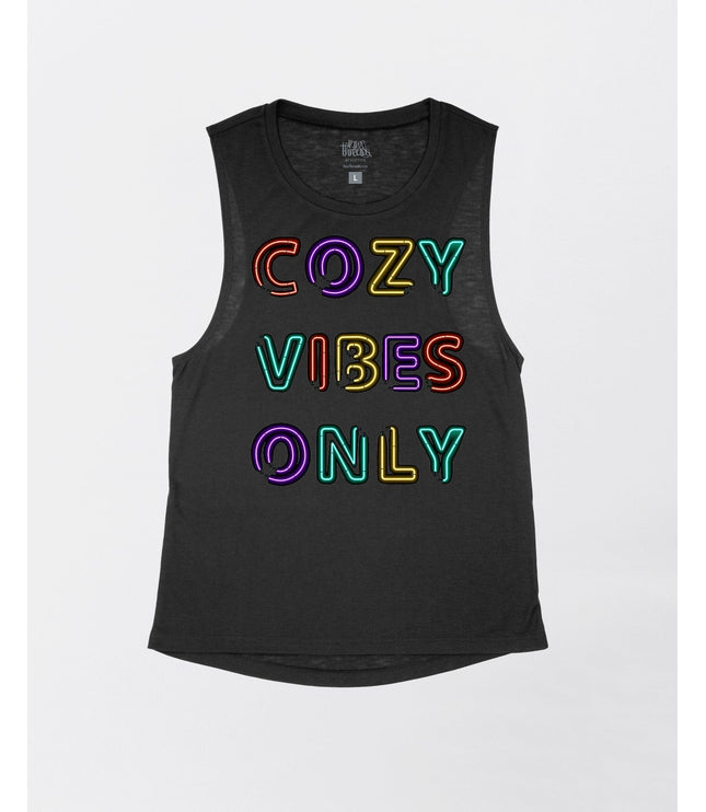 Cozy Vibes Only Flowy Tank