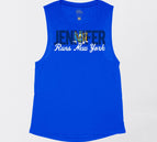 Royal Blue Flowy Tank