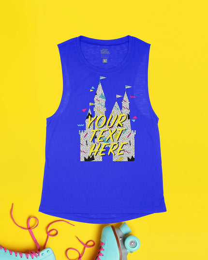 Customize Your Own 90's Castle Flowy Tank