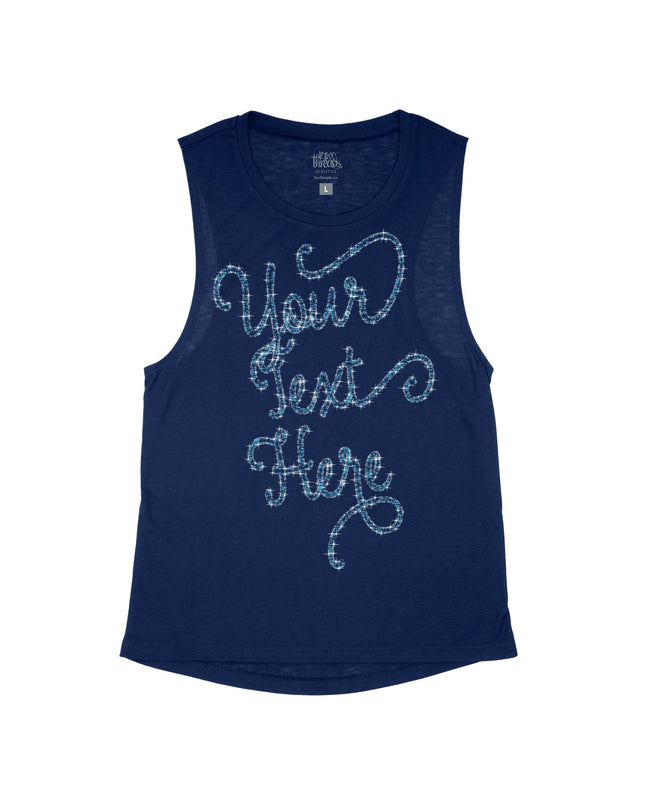 Customize Your Own Stars Flowy Tank