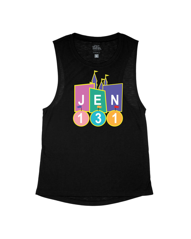 Customize Your West Coast Name and Distance Flowy Tank