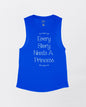 Royal Blue Flowy Tank