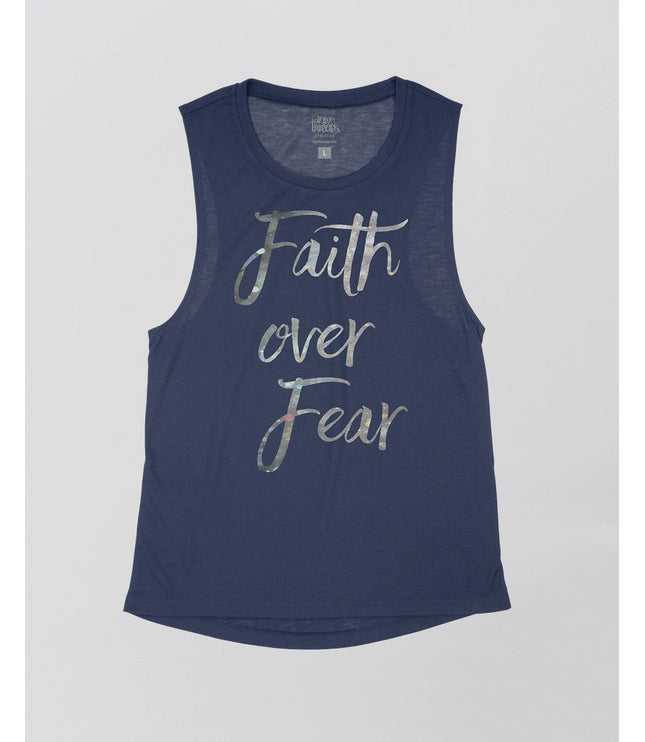 Faith Over Fear Flowy Tank