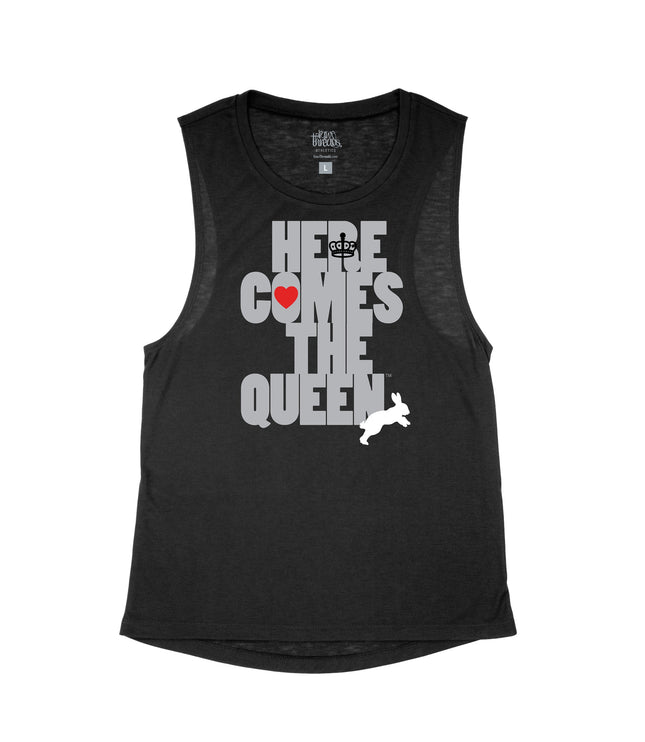 Here Comes the Queen Flowy Tank