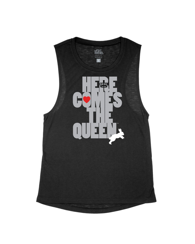 Here Comes the Queen Flowy Tank