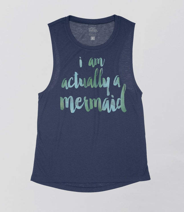 I am actually a Mermaid Flowy Tank