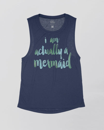 I am actually a Mermaid Flowy Tank