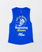 Royal Blue Flowy Tank