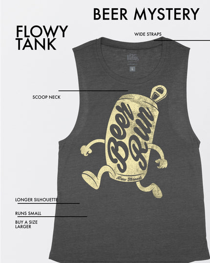 Mystery BEER Design Flowy Tank