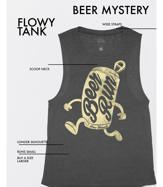 Mystery BEER Design Flowy Tank