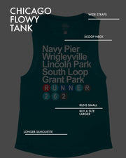 Mystery Chicago Flowy Tank
