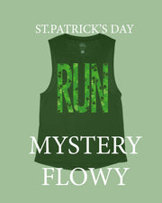 Mystery St.Patrick's Day Design Flowy Tank