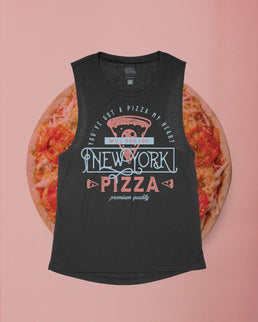 Black Flowy Tank / XS