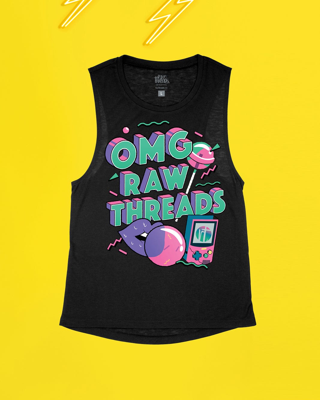 OMG Raw Threads Flowy Tank