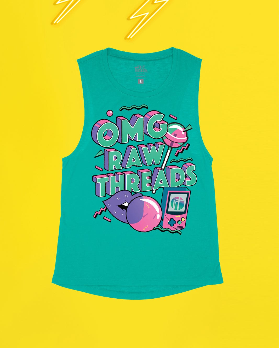 OMG Raw Threads Flowy Tank