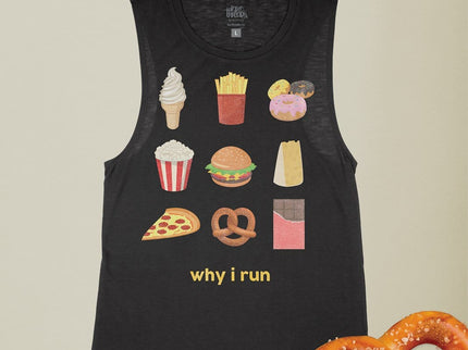 Why I run (junk food)