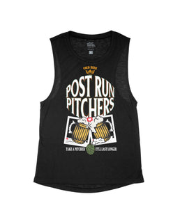 Black Flowy Tank / XS