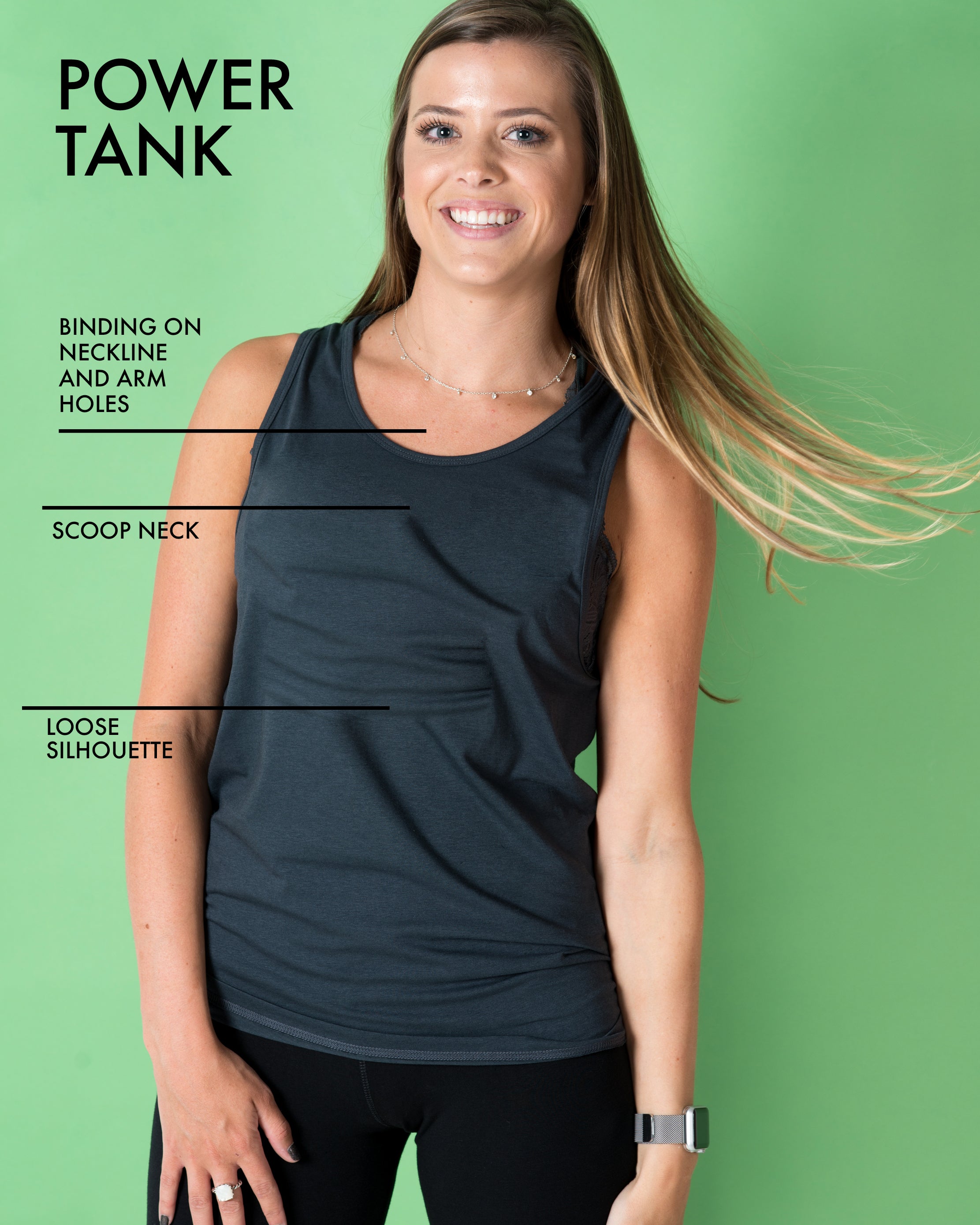 Gender-Neutral Power Tank