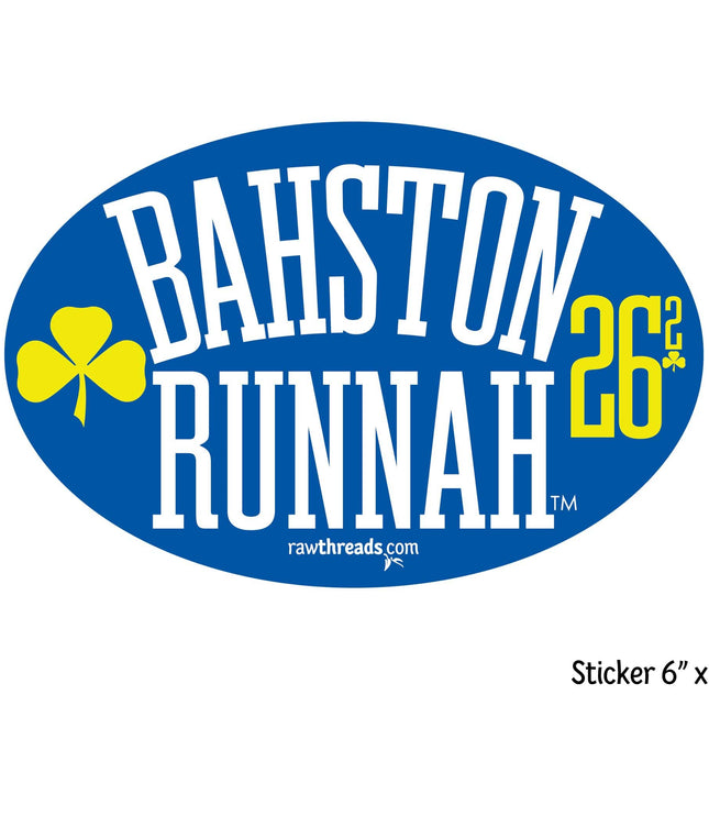 Bahston Runnah 26.2 Sticker