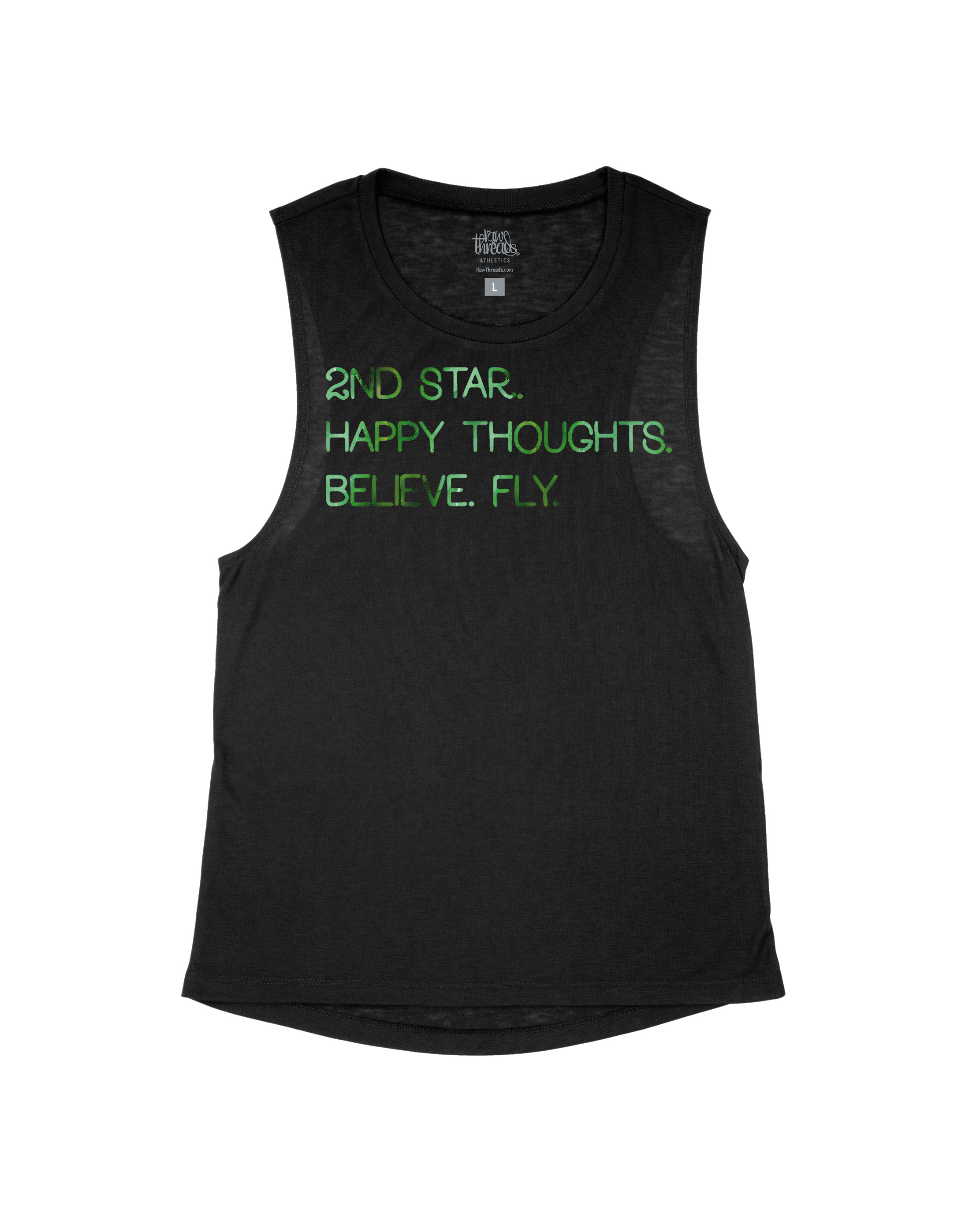 2nd Star. Happy Thoughts. Believe. Fly.