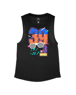 Black Flowy Tank / XS