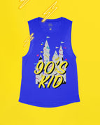 Royal Blue Flowy Tank