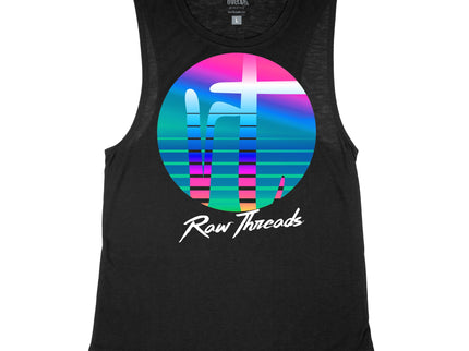 90's Sunset Raw Threads Logo