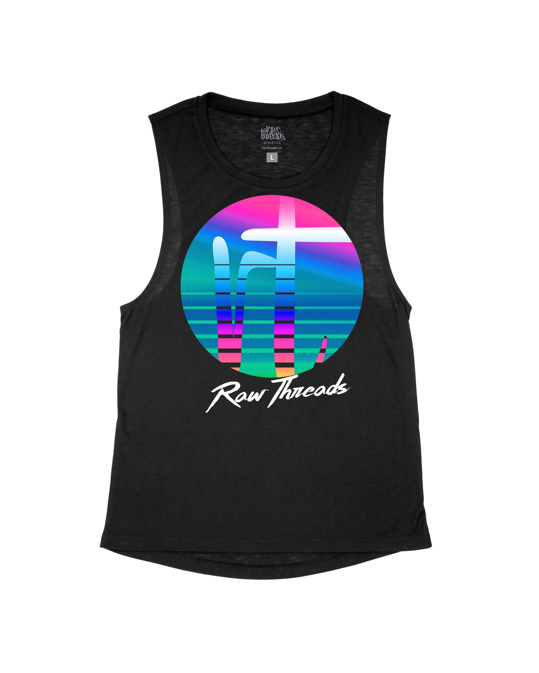 90's Sunset Raw Threads Logo