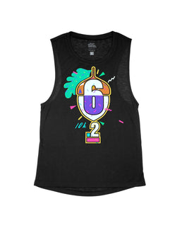 Black Flowy Tank / XS