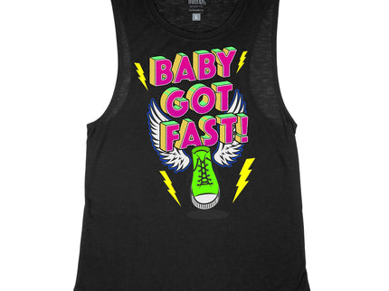 BABY GOT FAST (90'S BUBBLE LETTERS)