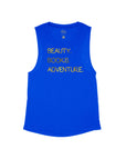 Royal Blue Flowy Tank