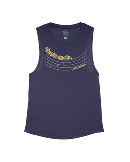 Midnight Flowy Tank / S