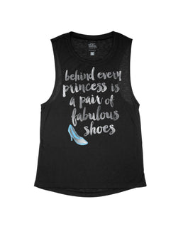 Black Flowy Tank / XS