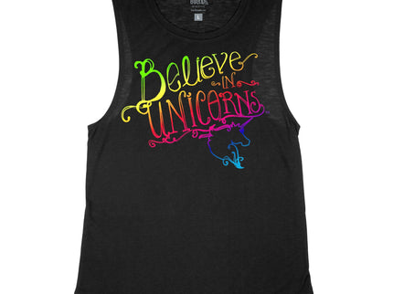 Believe in Unicorns Rainbow