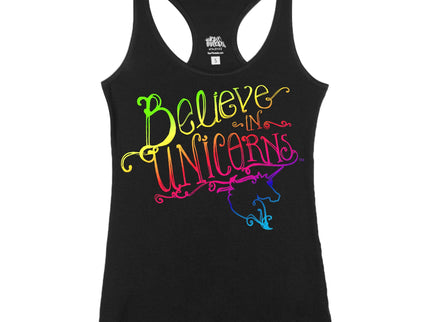 Believe in Unicorns Rainbow