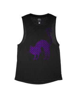 Black Flowy Tank / XS