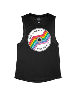 Black Flowy Tank / XS