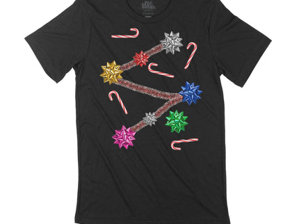 Bows and Candy Cane Christmas Sweater