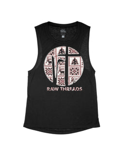 Black Flowy Tank / XS