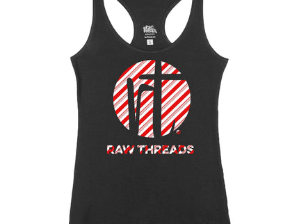 Candy Cane Raw Threads Logo