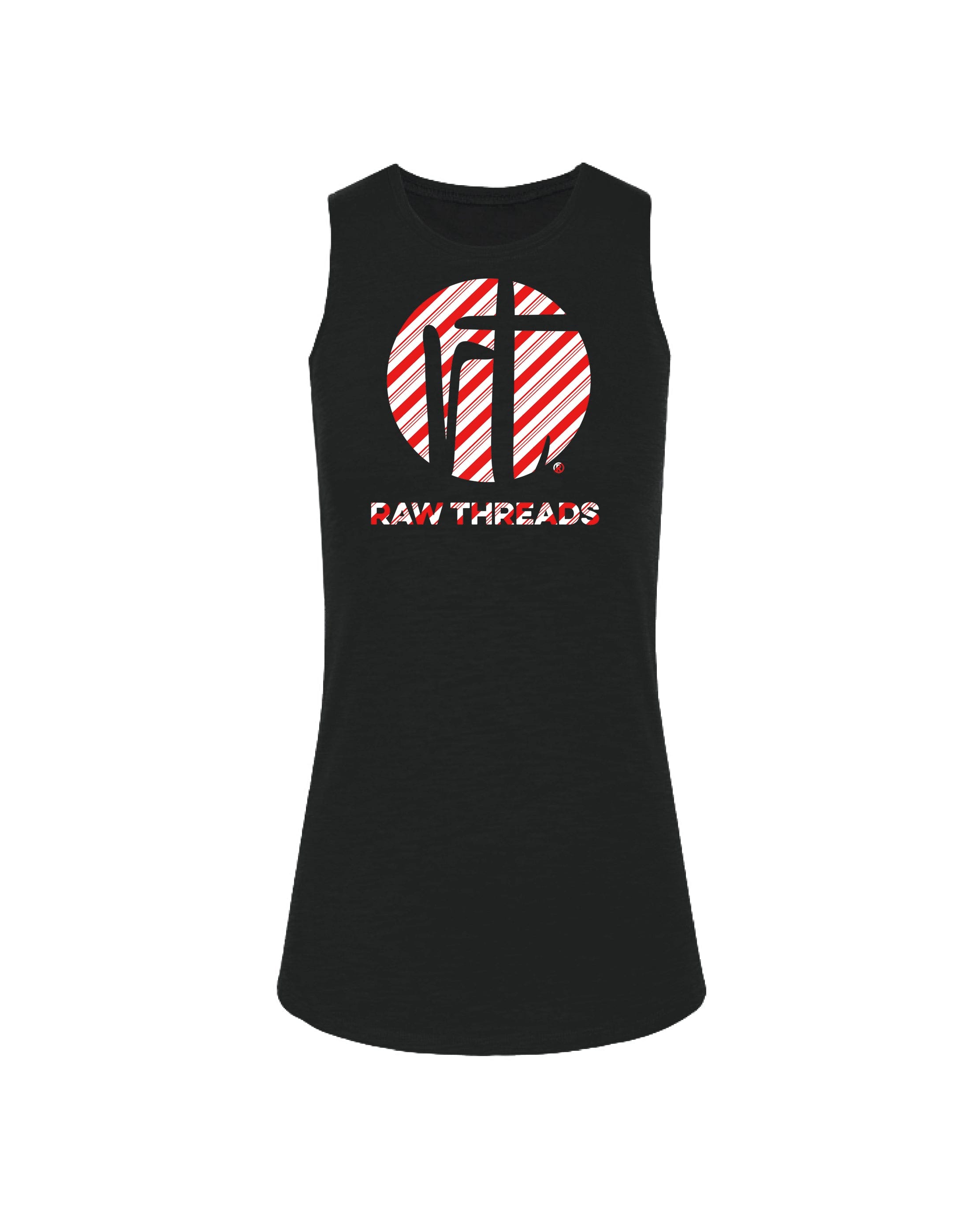 Candy Cane Raw Threads Logo
