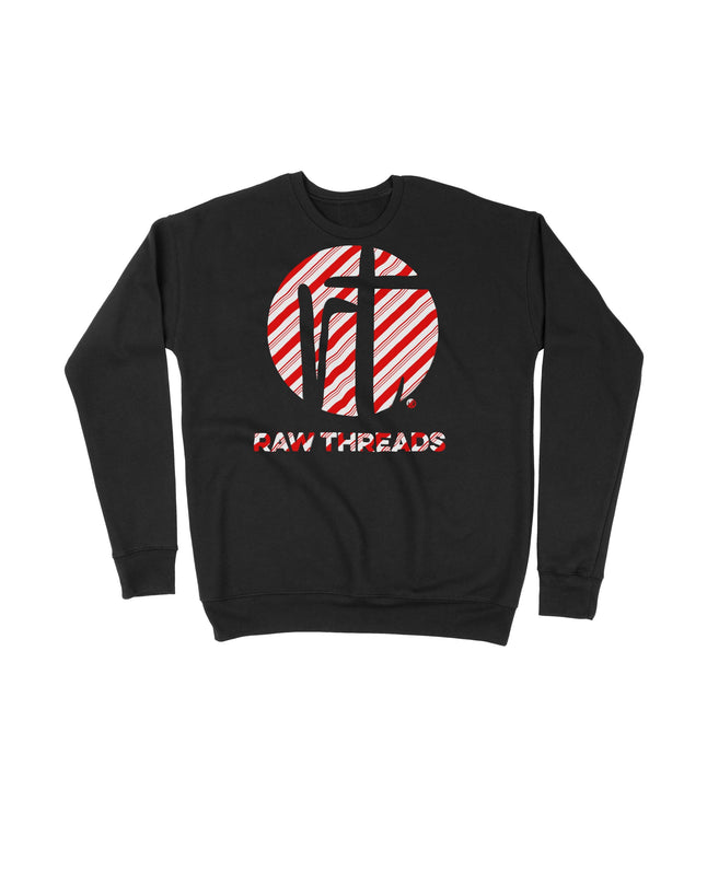 Candy Cane Raw Threads Logo