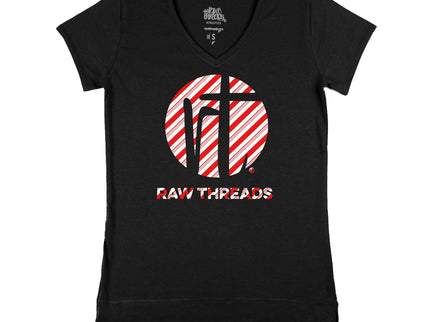Candy Cane Raw Threads Logo