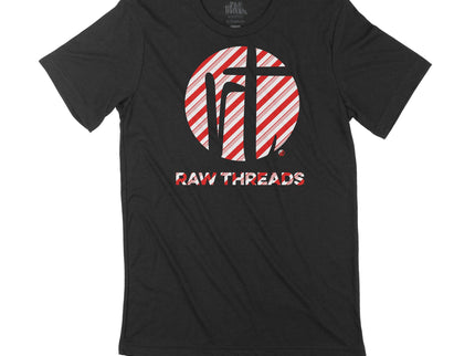 Candy Cane Raw Threads Logo